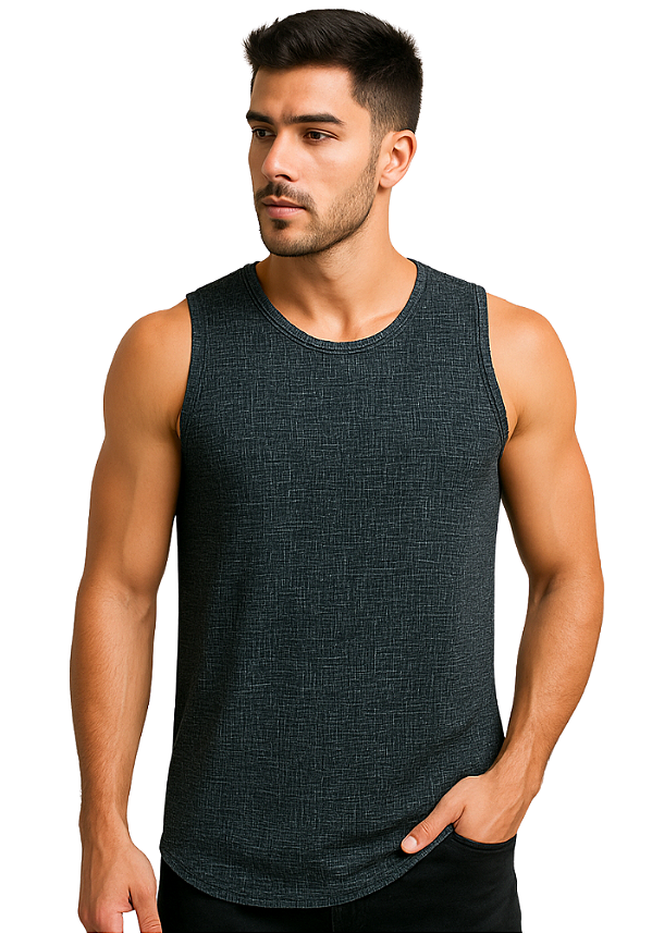 REGATA LD COMFORT ESTAMPADA PRETA