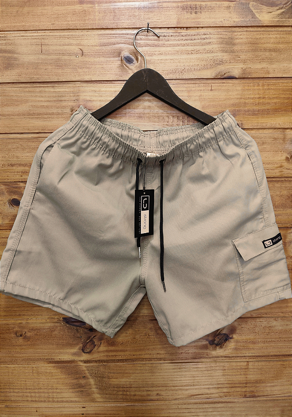 DUPLICADO - SHORT CARGO - CAFÉ COM LEITE