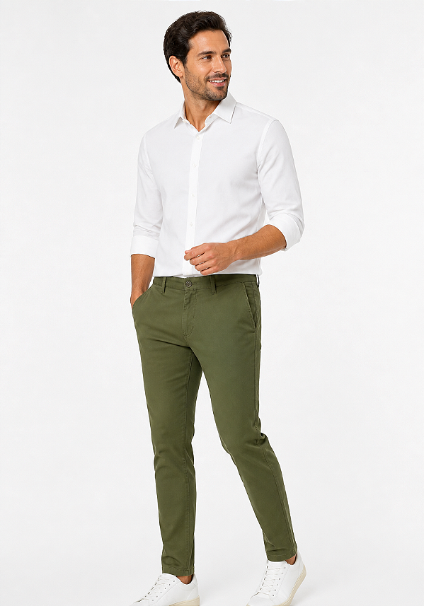 CALÇA ESPORTE FINO -VERDE