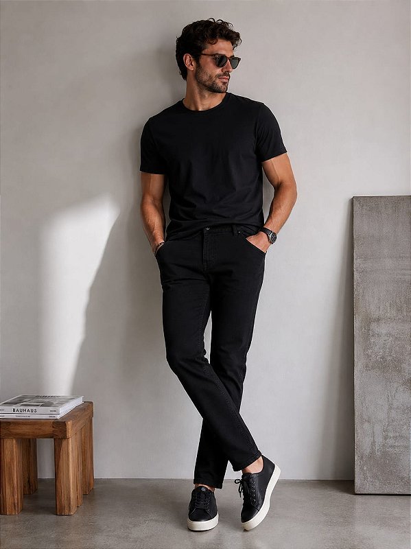 CALÇA JEANS BLACK