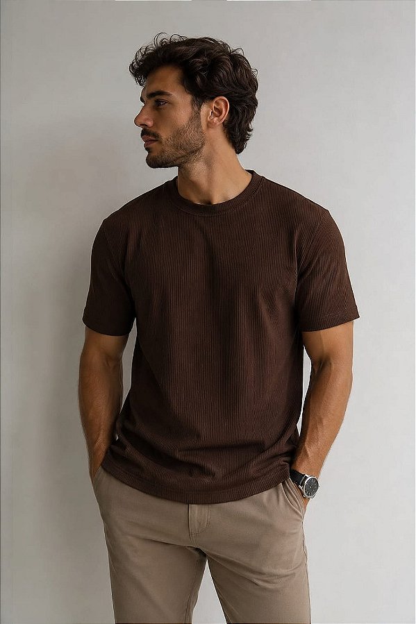 CAMISETA PRIME RIB - MORROM
