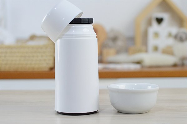 Kit Bolsa Maternidade Garrafa Térmica Molhadeira Porcelana