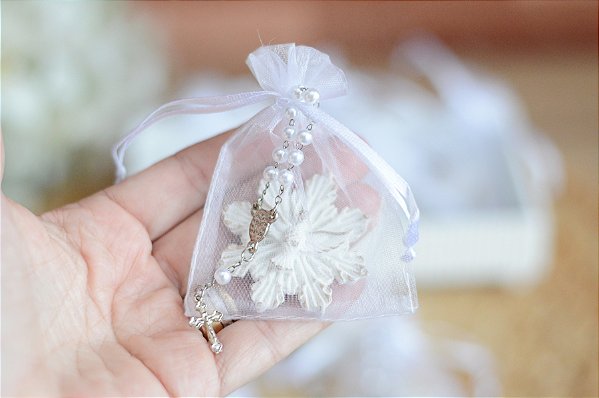 Kit 10 Lembranças Maternidade Divino Esplendor Batizado Casamento Decoração