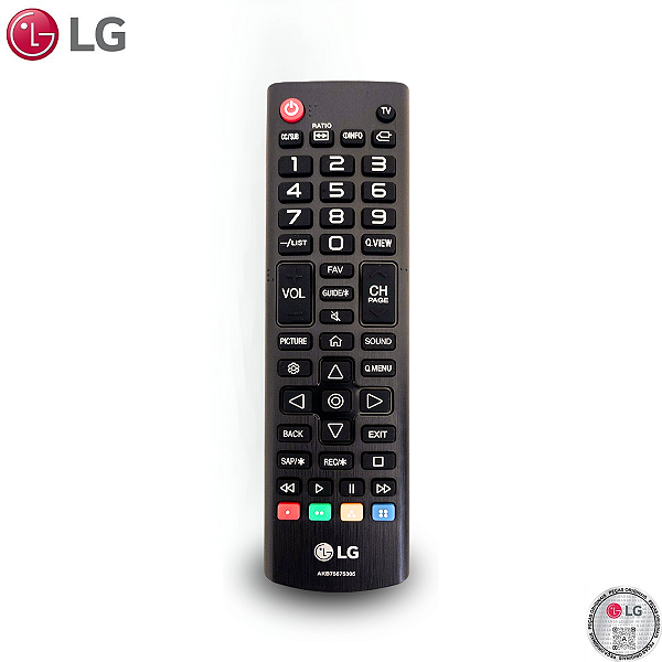 Controle Remoto Tv LG Akb75675305