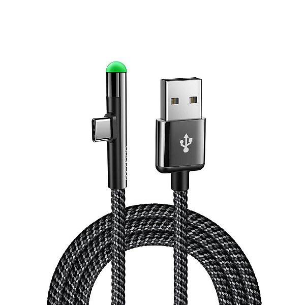 Cabo Usb Tipo C Em L Turbo Quick Charge Gamer 2m Mcdodo