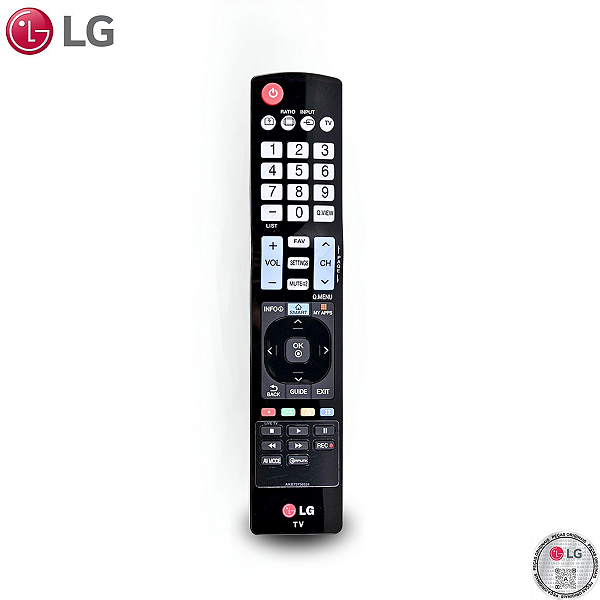 Controle Remoto TV LG LCD Smart Apps Akb73756524 - Conforto na Palma da Mão