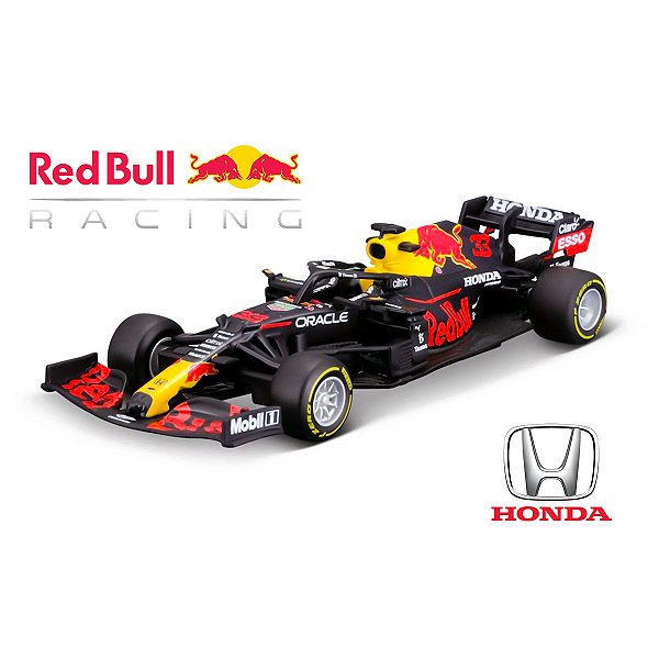 Max Verstappen Red Bull RB16B #33 Fórmula 1 Campeão mundial 2021 1:43