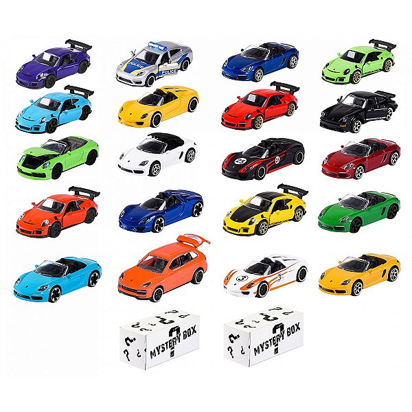 Discovery Pack Porsche Edtion - 22 Miniaturas 1/64 Majorette