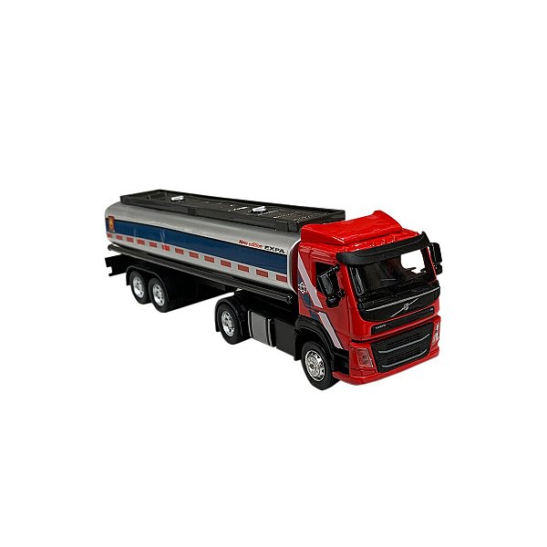Caminhão Volvo Tanque Combustível Som Luz California Action