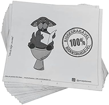 Jornal Pet Pacote Com 200 Folhas - Biodegradável 64x56
