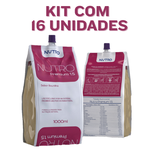 KIT NUTRO PREMIUM 1.5 SISTEMA FECHADO 16 UND