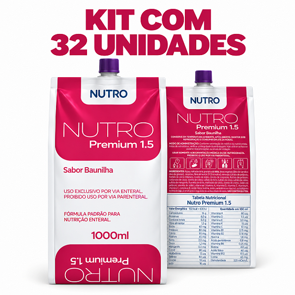 KIT NUTRO PREMIUM 1.5 SF 32 UND