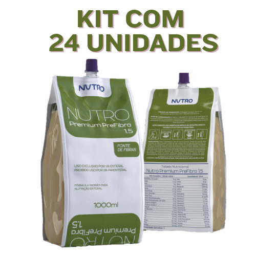 KIT NUTRO PREMIUM PREFIBRA 1.5 - SISTEMA FECHADO 24 UND