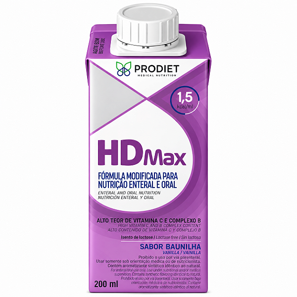 HDMAX BAUNILHA TETRAPAK 200ML