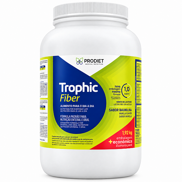 TROPHIC FIBER BAUNILHA POTE 1,92KG