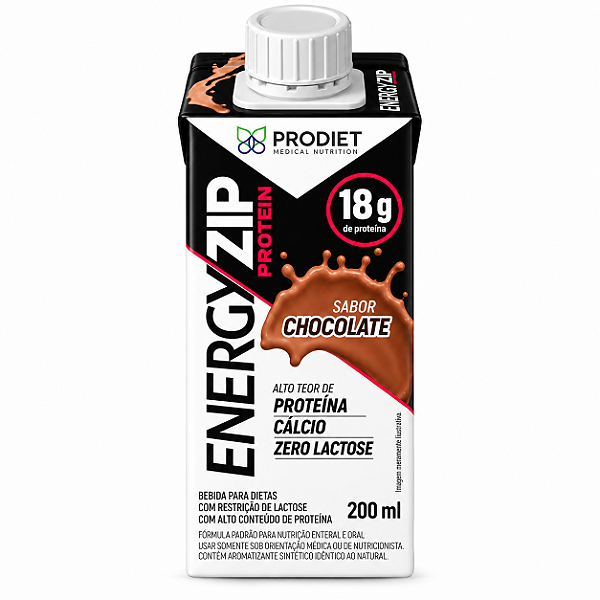 ENERGYZIP PROTEIN CHOCOLATE TETRAPAK 200ML