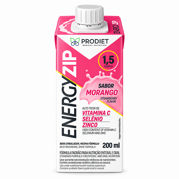 ENERGYZIP MORANGO TETRAPAK 200ML