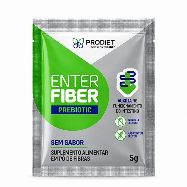 ENTERFIBER PREBIOTIC SEM SABOR SACHE 5G