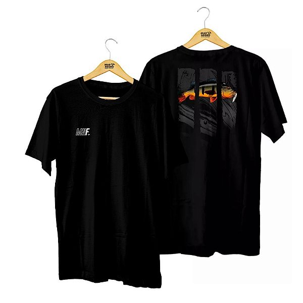 Camiseta Casual Mar Negro 2022 - Tucunare Açu