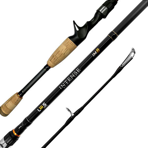 Vara p/ Carretilha Lumis Intense 8'0" 2,40m 60lbs 2 partes