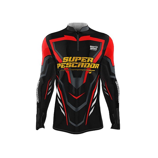 Camiseta Mar Negro 2021 Infantil Super Pescador