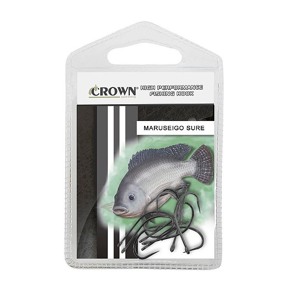 Anzol Crown Long Hook Black