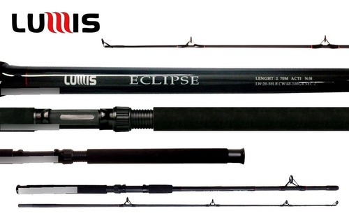 Vara p/ Molinete Lumis Eclipse 9'0'' 2,70m 50lbs 2 Partes