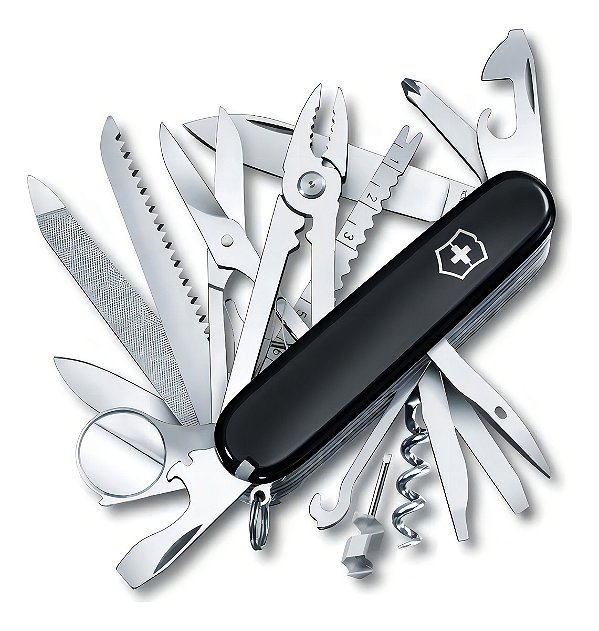 Canivete Victorinox Swisschamp 33F Preto (1.6795.3)