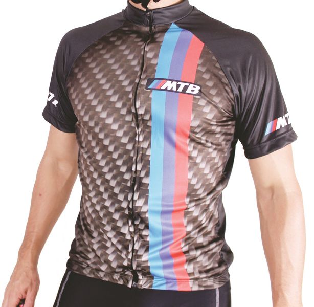 Camisa de Ciclismo MTB Performance - Preto
