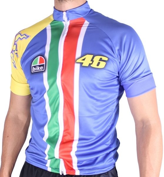 Camisa de Ciclismo Rossi Race 46 - Azul
