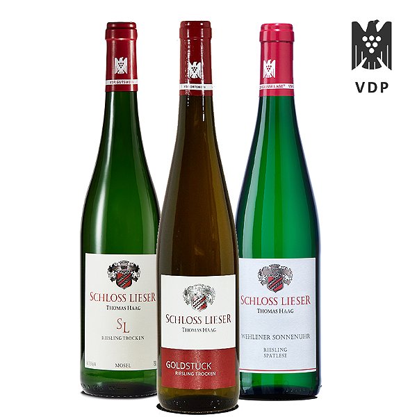 Degustação VDP Schloss Lieser I 3 garrafas