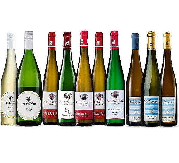 Experiência Riesling | Kit com 10 garrafas