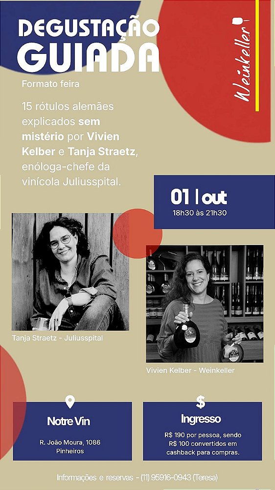 Ingresso Feira do Vinho Alemão 01/10/26
