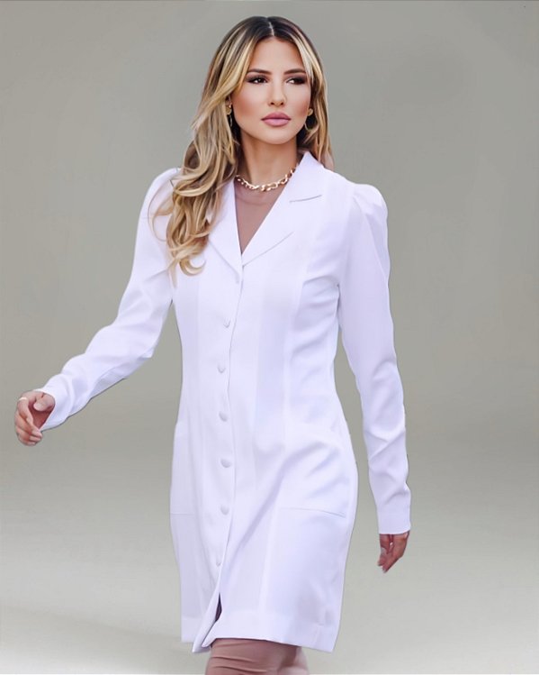 Jaleco Larissa Plus Size