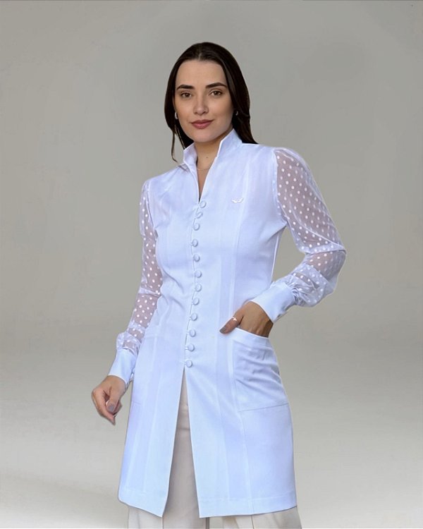 Jaleco Analu Plus Size