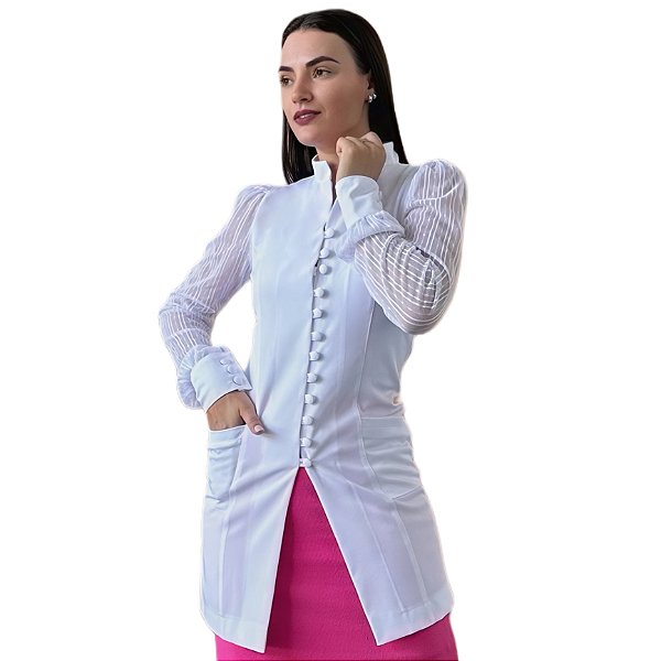 Jaleco Analu Plus Size