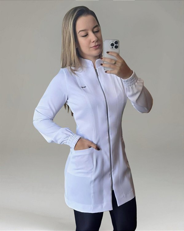 Jaleco Branco Personalizado