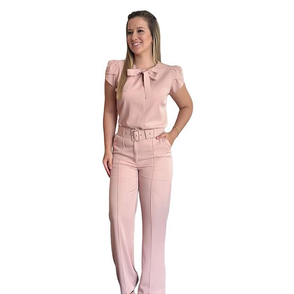 Conjunto Pantalona + Blusa Verona Plus Size