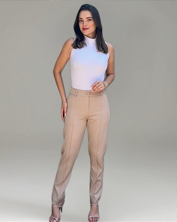 Calça Social Plus Size