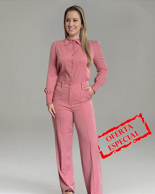 Conjunto Pantalona + Camisa Julie