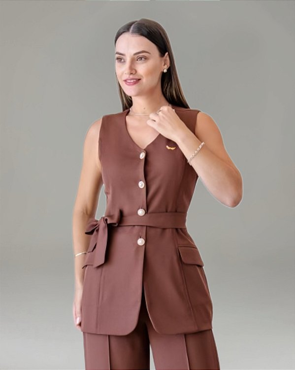 Colete Gal Plus Size