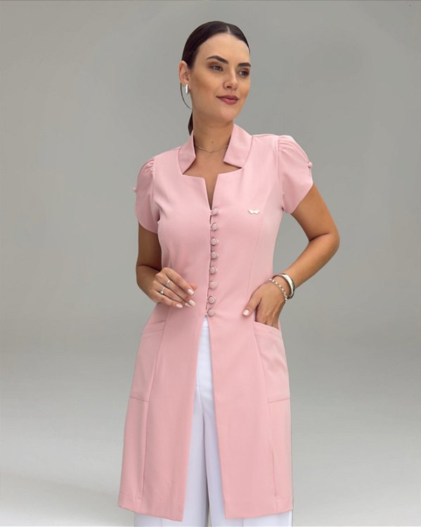 Jaleco Stella Plus Size