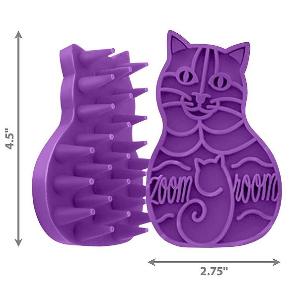 Escova Kong ZoomGroom Cat