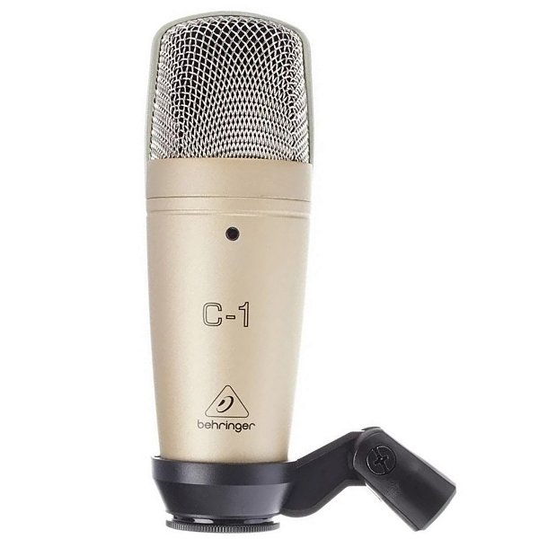 Microfone Condensador de Estúdio de Diafragma Grande - Behringer C-1