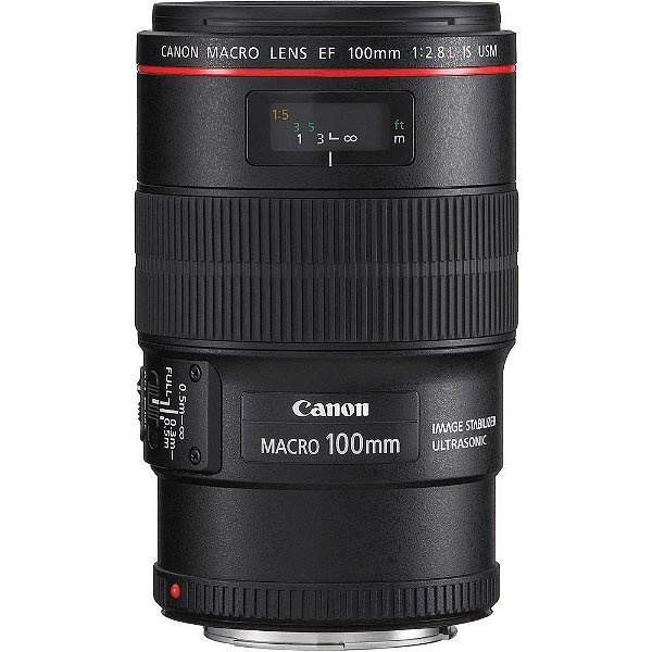 Lente Canon EF 100mm F/2.8L Macro IS USM