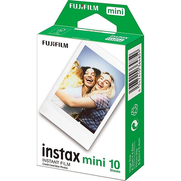Filme Instax Mini para 10 Fotos - Fujifilm
