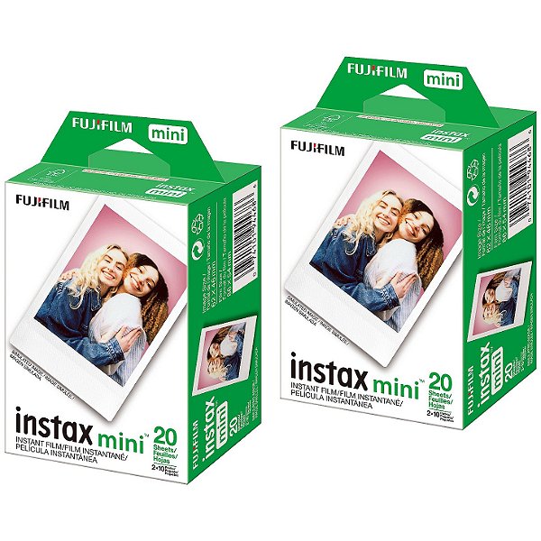 Filme Instax Mini para 40 Fotos - Fujifilm
