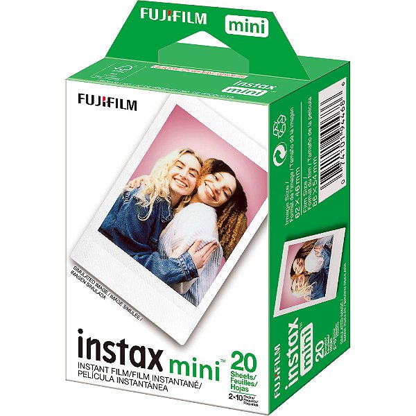 Filme Instax Mini para 20 Fotos - Fujifilm