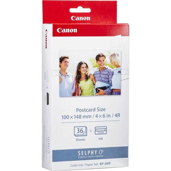 Kit de Impressão KP-36IP para Impressora Canon Selphy