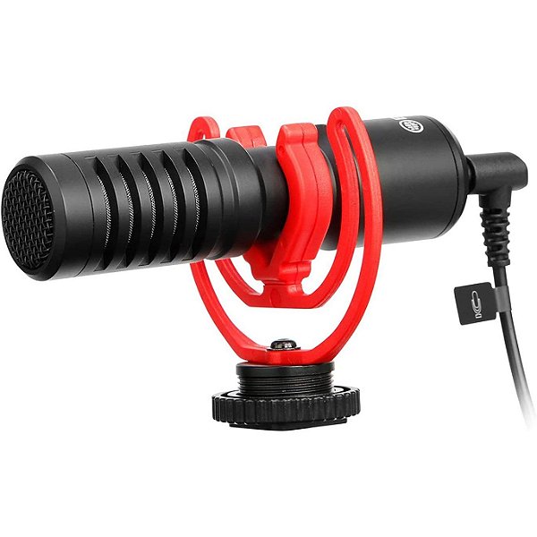 Microfone Boya BY-MM1+ Condensador Super Cardioide